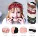 6 PCS Welltop Wide PU Leather Knotted Headbands for Women - Fashionable Non-Slip Hair Accessories for Girls - Buy Online on SooperMarket.com