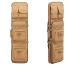 NAWAN Gun Bag Airsoft Storage Bag Backpack Rifle Box Handbag Tactical Rifle Box 37.4 Inch Khaki