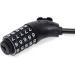 Qeedo Bike Trailer Lock - 2.5m x 8mm Bicycle Cable Lock for Secure International Shipping - Buy Online on SooperMarket.com