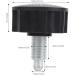 Exercise Bike Pop Pin Knob - M16 Size, 5/8 Close, Compatible with Stationary Bikes & Weight Benches (1-Pack) - Buy Online on SooperMarket.com