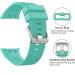 Watbro Compatible with Garmin Forerunner 45 Band  Soft Silicone Sport Replacement Watch Band  Fitness Strap Bracelet Wristband for Garmin Forerunner 45 Smartwatch Pink+Teal+Orange - Buy Online on SooperMarket.com