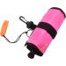 Scuba-Choice 4.5ft Open Bottom Surface Marker with Lead Weight & Whistle - Pink - Buy Online on SooperMarket.com