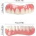 2 Pairs Dentures - Elastic and Comfortable Fake Teeth for Missing Teeth - Buy Online on SooperMarket.com