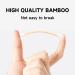 Buy 2 Boxes of 200 Eco-Friendly Bamboo Cotton Swabs - Biodegradable Plastic Free & Portable - Buy Online on SooperMarket.com