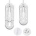 Snowpea Electric Shoe Dryer Ski Boots Dryer Shoe & Boot Warmer to Dry Sweaty Shoes & Eliminate Bad Odor 3/6/9 Hours Timed Auto Self Off (Standard UK Plug) Upgraded-White