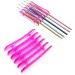 Bluelans Makeup Nail Art Design Craft Acrylic UV Gel Brush Pen Rest Holder Stand Plastic (Random Colour) - Buy Online on SooperMarket.com