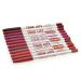 Sankuwen Waterproof Lip Liner Pencil Set - 12 Vibrant Colors - Buy Online on SooperMarket.com