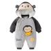 Baby Rompers with Booties Hat Boys Girls Cotton Jumpsuit Infant Winter Outfits Set 3-6 Months 3-6 Months R