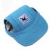 EGURS DOUS BASSEBALL HATES PEACE SUNBONNET SONNECTION HUNDATCAP Dog Hut For Small Medium and Large Dogs and Cats Blue L