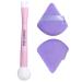 BS-MALL Nose Contour U-Shaped Makeup Brush for Sculpting and Defining Nose Contour 2-in-1 Multi-Purpose Makeup Brush Ideal for Enhancing Your Face's Natural Curves and Features
