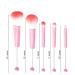 Pink Beadable Makeup Brushes Set of 5 - DIY Craft Kit for Crafters | Silicone Focal Beads & Keychain Included - Buy Online on SooperMarket.com