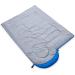 Oaskys Camping Sleeping Bag - 3 Season Lightweight Waterproof for Adults & Kids - Ideal for Summer, Spring, Fall - Camping Gear for Traveling and Outdoors - Blue - Buy Online on SooperMarket.com