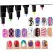 16PCS Nail Art Pen Painting Kit Nail Polish Pens Drawing Dotting Nail Polish Pen 3d Nail Design Beauty Tools For Uv Gel Polish Assorted Colour - Buy Online on SooperMarket.com