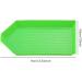 100 Pieces Plastic Bead Sorting Trays - Green | Diamond Rhinestone, Painting, Cross Stitch, Nail Art, Craft DIY Storage Plates - Buy Online on SooperMarket.com