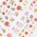 Fall Nail Stickers Autumn Maple Leaves Pumpkin Turkey Nail Art Stickers Thanksgiving Themed Water Transfer Nail Decorations 12 Sheets/setnail Art Supplies Thanksgiving Nail Stickers Fall Nail - Buy Online on SooperMarket.com