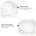 SUPVOX 15 Pcs Fruit Shaping Vegetables Growth Molds Vegetable Growing Molds Watermelon Heart-Shaped 4.5x4cmx3pcs Whitex3pcs - Buy Online on SooperMarket.com
