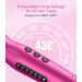Farery 1.5 Inch Tourmaline Ceramic Curling Iron for Big Curls | Keratin & Argan Oil Infused | 6 Adjustable Temp Settings | Auto Shut-Off | Dual Voltage - Buy Online on SooperMarket.com