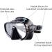 Kraken Aquatics Dive Snorkel Mask | Premium Scuba Gear for Diving, Snorkeling, Freediving, Spearfishing | Black - Buy Online on SooperMarket.com