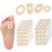 KOMBIUDA 4sheets Latex Corn Stickers Stickers Toe Corn Pad Corn Pads for Toe Cushions Toe Separator Gel Corn Toe Corn Remover Toe Pad Bunion Pads Foot Patch Latex Sponge Feet - Buy Online on SooperMarket.com