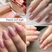 Dornail Clear Silicone French Nail Stamper Kit - Manicure Nail Art Tools - Buy Online on SooperMarket.com