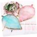 minkissy Nail Art Painting Gel Palette Nail Art Polish Holder Manicure Palette Resin Makeup Palette Manicure Nail Palette Nail Art Display Color Display Plate Resin Palette Cosmetic Tool 9.5*8*1cm - Buy Online on SooperMarket.com