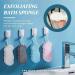 Exfoliating Bath Body Sponge Ultra Soft Exfoliating Sponges Magic Bath Sponges Bath Sponges for Kids Exfoliating Body Sponge Spa Scrub Dead Skin Dead Skin Sponge Remover (4 Pieces) - Buy Online on SooperMarket.com