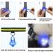 Laroo Safety LED Light Band for Dogs & Cats | Waterproof Easy-Attach Flashing Light for Collars & Dishes - Bright Outdoor Sports Gear - Buy Online on SooperMarket.com