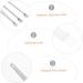 Lurrose 4 Sets Ear Pick Tool - Stainless Steel Ear Wax Removal Kit for Adults and Children - Buy Online on SooperMarket.com