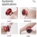 Electric Cupping Set with 12 Modes for Neck, Shoulder, and Back Massage - Red - Buy Online on SooperMarket.com