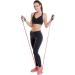 Resistance Band with Handles + Free Door Anchor & Workout Guide | Medium Resistance Tubes for Men and Women - Buy Online on SooperMarket.com