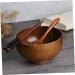 ABOOFAN 3 Pcs Salad Bowl Wood Decor Dessert Containers Snack Containers Storage Holder High Capacity Japan As Shownx3pcs 12x12x6.7cmx3pcs - Buy Online on SooperMarket.com