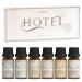 ARVIDSSON Hotel Fragrance Oils Premium Essential Oils Gift Set for Soap & Candle Making Luxury Hotel Scented Oil for Home Jasmine & Mint White Tea Luxury Night Citrus Bliss My Way Hotel Lobby