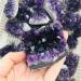 1pc 40g-55g Purple Feng Shui Natural Amethyst Crystal Quartz Drusy Geode Cluster Stone Decoration Ornament Feng Shui Decoration Natural Stones and Minerals - Buy Online on SooperMarket.com