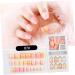 minkissy 3 Sets Kids False Nail Colorful Kids Nail Stickers Eco-friendly Nail Stickers Kids Art Fake Nail Fake Nail Patch Child Cartoon - Buy Online on SooperMarket.com