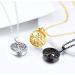 Prosteel Personalized Urn Necklace - Custom Cross Maria & Life Tree Pendant with Stainless Steel & 18K Gold Options | Memorial Ash Jewelry - Buy Online on SooperMarket.com