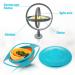 Baby Universal Gyro Bowl - Non-Spill Rotating 360 Degrees Magic Bowl for Toddlers (Green) - Buy Online on SooperMarket.com
