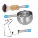 Men s Shaving Kit - Brush Rack Grooming Shaving Bowl & Brush Set for a Perfect Beard Shave - Buy Online on SooperMarket.com