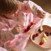Bibetta Wipeezee Premium Baby Weaning Bibs | Waterproof Coverall Bibs for Toddler Boy Girl | Eco-Friendly & Durable | Pink - Yummy Treats - Buy Online on SooperMarket.com