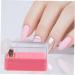Beavorty 4pcs nail polish head box nail bits nail art supplies cleaning stuff nail tech organizers and storage drill bit holder for nails nail drill bits container nail grinding tool case - Buy Online on SooperMarket.com