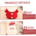 ABOOFAN 5pcs Christmas Bag Candy Bags Snowman Candy Pouch Burlap Bags Bags Apple Bag Elder Redx5pcs 24X19X1CMx5pcs - Buy Online on SooperMarket.com