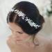 EASEDAILY Flower Bride Wedding Hair Vine Pearl Headpiece for Women and Girls - 15.7inches - Buy Online on SooperMarket.com