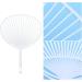 HEALLILY Wedding Frame Fan Making Supplies 20pcs Japanese Paper Fan Frame Uchiwa Frame DIY Hand-held Fan Frame Kit for DIY Crafts (White) Hand- Held Fan Framework Handheld Fans - Buy Online on SooperMarket.com