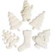 Kid-Friendly DIY Ceramics: Paint Your Own Christmas Ornaments Set | 26 Pieces - Buy Online on SooperMarket.com