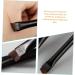 PLAFOPE 3 Sets Wood Black Ultra Thin Eyeliner Brow Brush Kit Eye Makeup Tool Flat Eyebrow Brush - Buy Online on SooperMarket.com