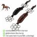 AMKA Hackamore Flora - Soft Padded Bitless Bridle with Flower Wheel | Brown | International Shipping Available - Buy Online on SooperMarket.com