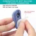Electronic Anti Snoring Device - Comfortable Sleeping Aid for Home or Travel (Blue) - Buy Online on SooperMarket.com