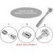 Callus Planer Blades - 50 Solingen Replacement Blades for Effective Callus Removal | Buy Online Internationally - Buy Online on SooperMarket.com