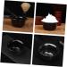 Angoily 3-Section Shaving Shell Razor Holder | Black Soap & Foam Bowl | Men's Shaving Accessories | International Shipping Available - Buy Online on SooperMarket.com
