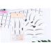 Mikinona Eyebrow Template 2 Eyebrow Shaping Stencils Microblading Stencils Eyebrow Card Eyebrow Stickers A607 Template Simple - Buy Online on SooperMarket.com