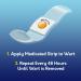 Compound W Maximum Strength One Step Invisible Wart Remover Strips - 14 Count Pack - Fast and Effective Treatment for Warts - Buy Online on SooperMarket.com